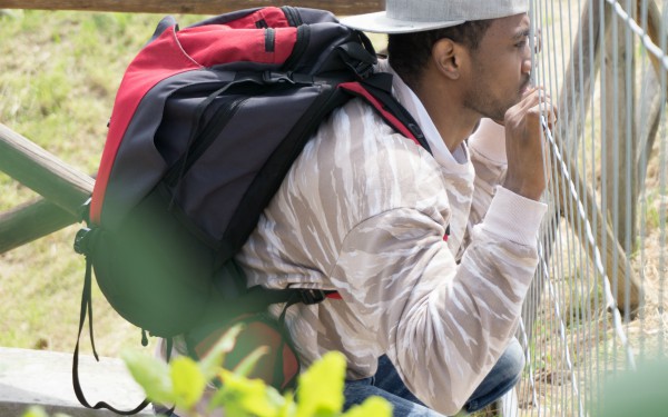 Young asylum seeker