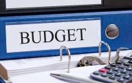 Budget folder and calculator
