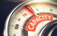 Imagine of gauge marked 'capacity' (credit: tashatuvango / Adobe Stock)