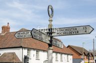 Overton Signpost, Hampshire