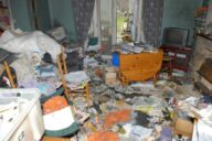 Very cluttered room