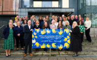 Wiltshire Council staff celebrate its positive SEND inspection (photo supplied by Wiltshire Council)