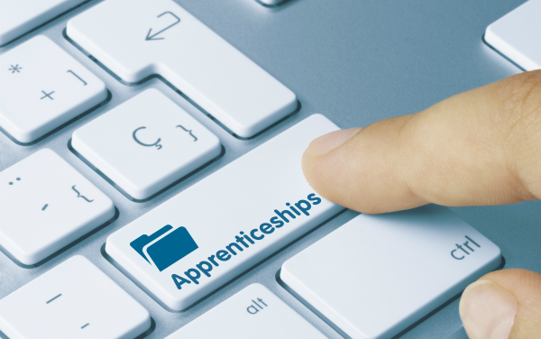 Apprenticeships key on keyboard