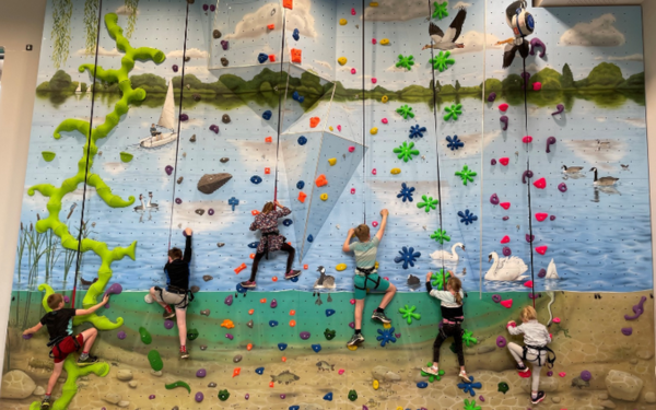 CHildrenclimbingwall