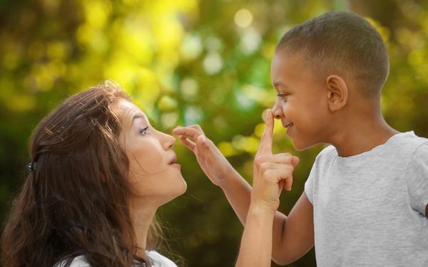 foster care parent and child