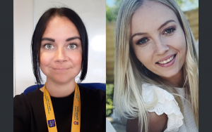 Gemma Anders and Scarlett Matthews