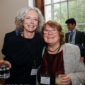Sue Williams (right) with Isabelle Trowler (left)